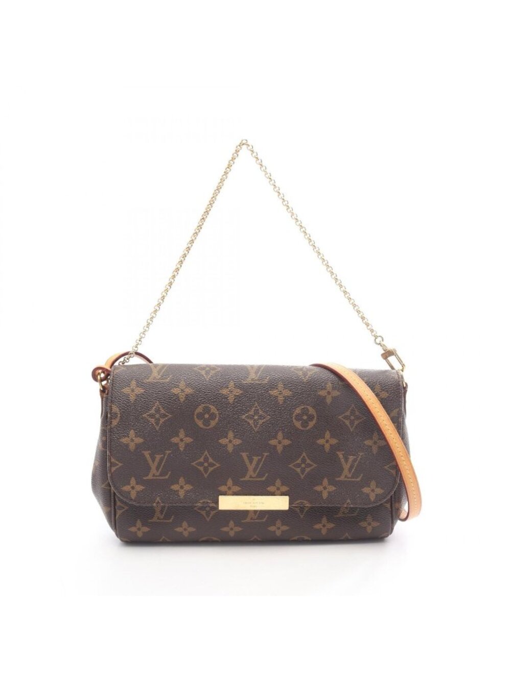 Louis Vuitton Handbag Favorite MM Monogram Leather